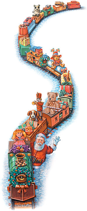 Santa Train preparing for 77th annual run